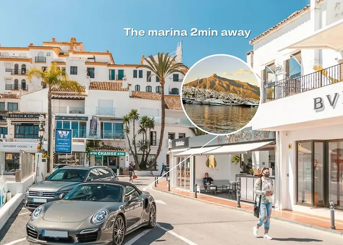 Vacation Marbella I Brand New Terrazas De Banus Apt, 24-7 Security, A Minute From The Marina, The Sea And Luxury Shopping